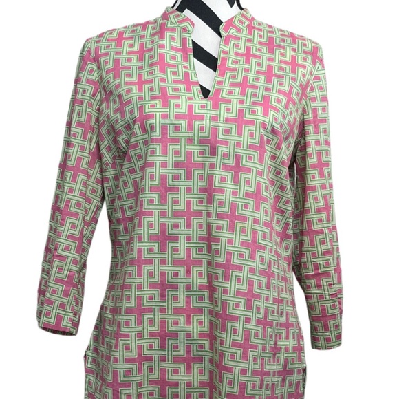 Brooks Brothers 100% Cotton Sz M Preppy Tunic Top - Picture 9 of 11